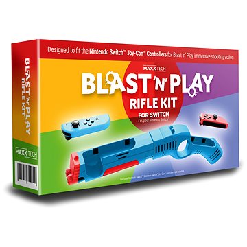Blast 'n' Play Rifle Kit - příslušenství pro Nintendo Switch (5055957704063)