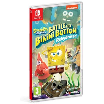 Spongebob SquarePants: Battle for Bikini Bottom - Rehydrated - Nintendo Switch (9120080074461)