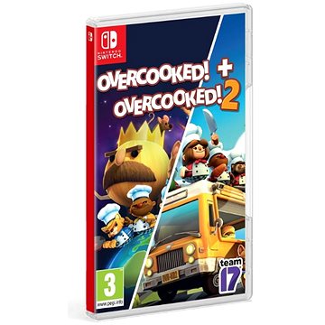 Overcooked! + Overcooked! 2 - Double Pack - Nintendo Switch (5056208806062)