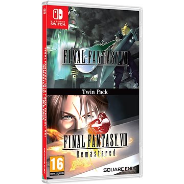 Final Fantasy VII + Final Fantasy VIII Remastered - Nintendo Switch (5021290087828)