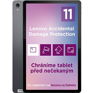 Lenovo Tab P11 Plus 4GB + 128GB Slate Grey + Smart Charging Station (Cradle) (ZA9W0001CZ)