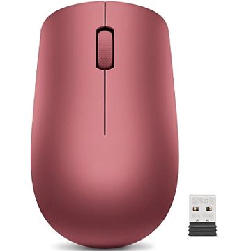 Lenovo 530 Wireless Mouse (Cherry Red) s baterií (GY50Z18990)