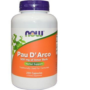 NOW Foods Pau D’ Arco (Lapacho), 500 mg, 100 rostlinných kapslí (540)