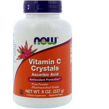 NOW Foods Vitamin C Crystals, čistý prášek, 227g (653)