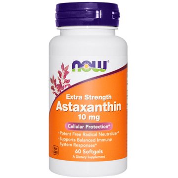 NOW Foods Astaxanthin 10 mg, 60 softgel (504)