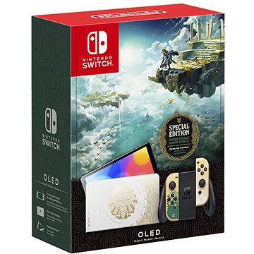 Nintendo Switch (OLED model) Zelda Tears of the Kingdom Edition (045496453572)