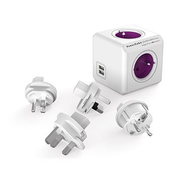 PowerCube Rewirable USB + Travel Plugs
