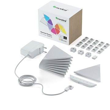 Nanoleaf Shapes Triangles Mini Starter Kit 9 Pack (NL48-0002TW-9PK-EU)