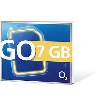 O2 Předplacená karta GO 7 GB
