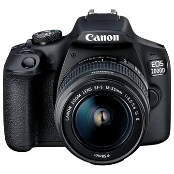 Canon EOS 2000D + EF-S 18-55 mm f/3.5-5.6 IS II (2728C003)