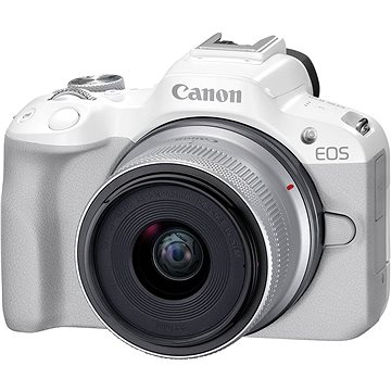 Canon EOS R50 bílá + RF-S 18-45mm f/4.5-6.3 IS STM (5812C013)