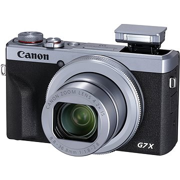 Canon PowerShot G7 X Mark III stříbrný (3638C002)