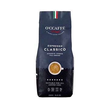 O'Ccaffé Espresso Classico, zrnková, 250g (0052)
