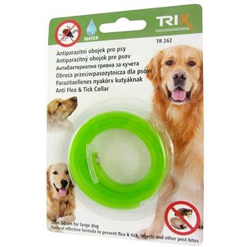 TRIXLINE obojek antiparazitní pro psy proti klíšťatům, mix barev, 50 cm (8595159831596)