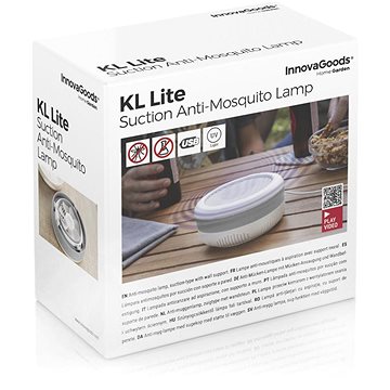 InovaGoods KL Lite sací lampa odpuzující komáry (8435527817756)