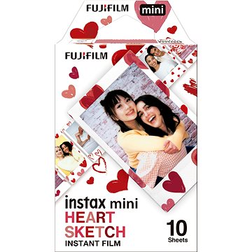 FujiFilm film Instax mini Heart Sketch WW1 (16799926)