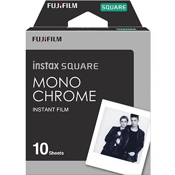 FujiFilm film Instax square Monochrome 10 ks (16671332)