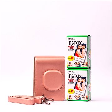 Fujifilm instax mini Liplay case pink bundle (70100153088)