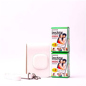 Fujifilm instax mini Liplay case white bundle (70100153089)