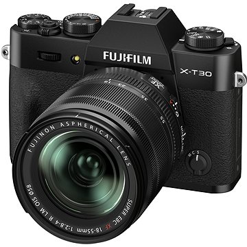 Fujifilm X-T30 II černý + XF 18-55mm (FTDFFUXT3054)