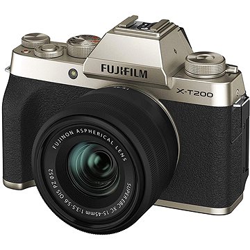 Fujifilm X-T200 + XC 15-45 mm f/3,5-5,6 OIS PZ zlatý (16646430)