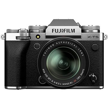 Fujifilm X-T5 tělo stříbrný + XF 18-55mm f/2.8-4.0 R LM OIS (16783056)
