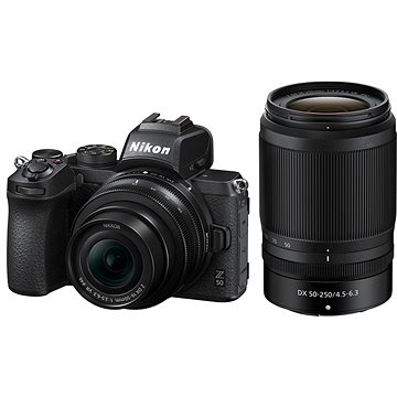 Nikon Z50 + Z DX 16–50 mm f/3,5–6,3 VR + Z DX 50–250 mm f/4,5–6,3 VR (VOA050K002)