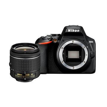 Nikon D3500 černý + AF-P DX 18-55 mm f/3,5-5,6G VR (VBA550K001)