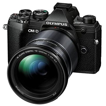 Olympus OM-D E-M5 Mark III + ED 12-200 mm f/3,5-6,3 černý (V207090BE010)