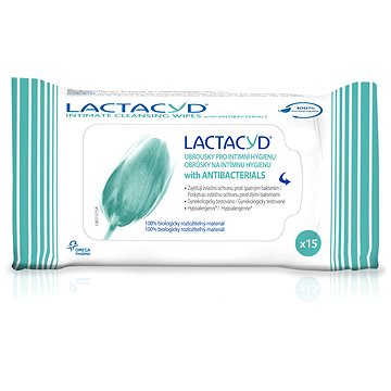 LACTACYD Wipes Antibacterial 15 ks (5391520945632)