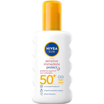 NIVEA SUN Ultra Sensitive Immediate Protection Spray SPF50+ 200 ml (4005900907134)
