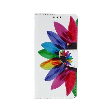 TopQ Kryt Xiaomi Redmi 9 knížkový Barevná květina 53963 (Sun-53963)