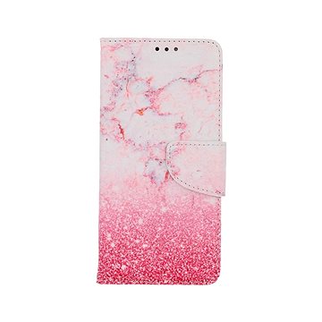 TopQ Pouzdro Samsung A33 5G knížkové Růžový mramor 74972 (Sun-74972)