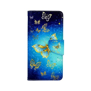 TopQ Pouzdro Samsung A33 5G knížkové Obloha s motýlky 75172 (Sun-75172)