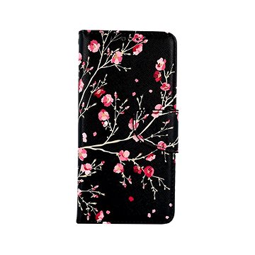 TopQ Pouzdro Xiaomi Redmi Note 7 knížkové Noční květy 67735 (Sun-67735)