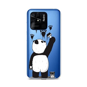 TopQ Kryt Xiaomi Redmi 10C Rebel Panda 76126 (Sun-76126)