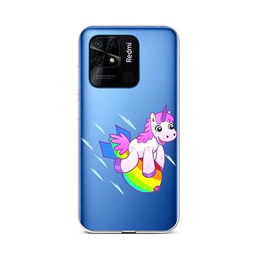 TopQ Kryt Xiaomi Redmi 10C Flying Unicorn 76098 (Sun-76098)