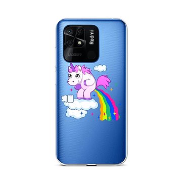 TopQ Kryt Xiaomi Redmi 10C Rainbow Disaster 76091 (Sun-76091)