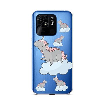 TopQ Kryt Xiaomi Redmi 10C Grey Unicorns 76059 (Sun-76059)