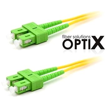 OPTIX SC/APC-SC/APC optický patch cord 09/125 0,25m G657A (14400)