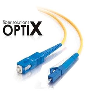 OPTIX LC-SC optický patch cord 09/125 0,5m G657A simplex (10491)