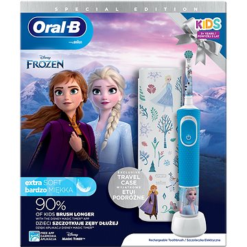 Oral-B Vitality Kids Frozen + Cestovní Pouzdro (4210201309987)