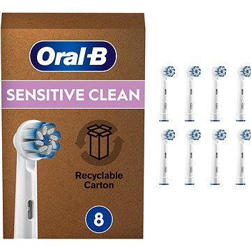 Oral-B Sensitive Clean Kartáčkové hlavy, 8 ks (4210201435280)