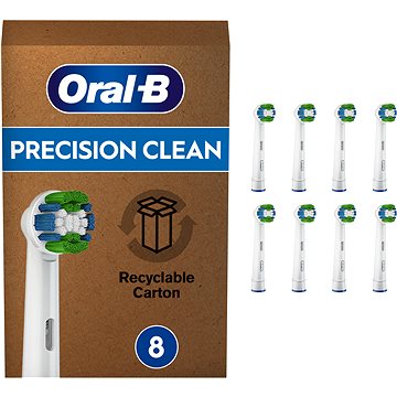 Oral-B Precision Clean Kartáčkové Hlavy, 8 ks (4210201435402)