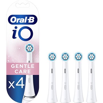 Oral-B iO Gentle Care Kartáčkové Hlavy, Balení 4 ks (4210201343684)