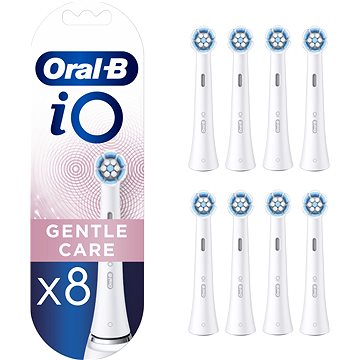 Oral-B iO Gentle Care Kartáčkové Hlavy, Balení 8ks