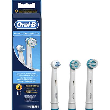 Oral-B náhradní hlavice Ortho care na rovnátka 3ks (4210201849735)