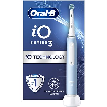 Oral-B iO 3 Blue, Elektrický Zubní Kartáček (8006540731321)