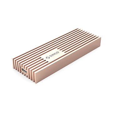 ORICO M233C3 USB 3.2 M.2 NVMe SSD Enclosure (20G), růžovo-zlaté (ORICO-M233C3-G4-RG-BP)