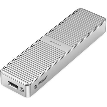 ORICO M222C3 USB 3.1 Gen2 Type-C M.2 NVMe SSD Enclosure, stříbrná (ORICO-M222C3-G2-SV-BP)